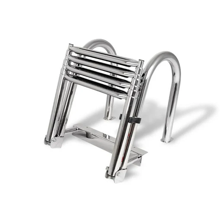 Escalera telescópica de doble tubo