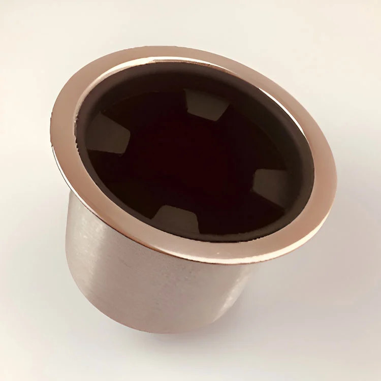 Portavasos de pared recto