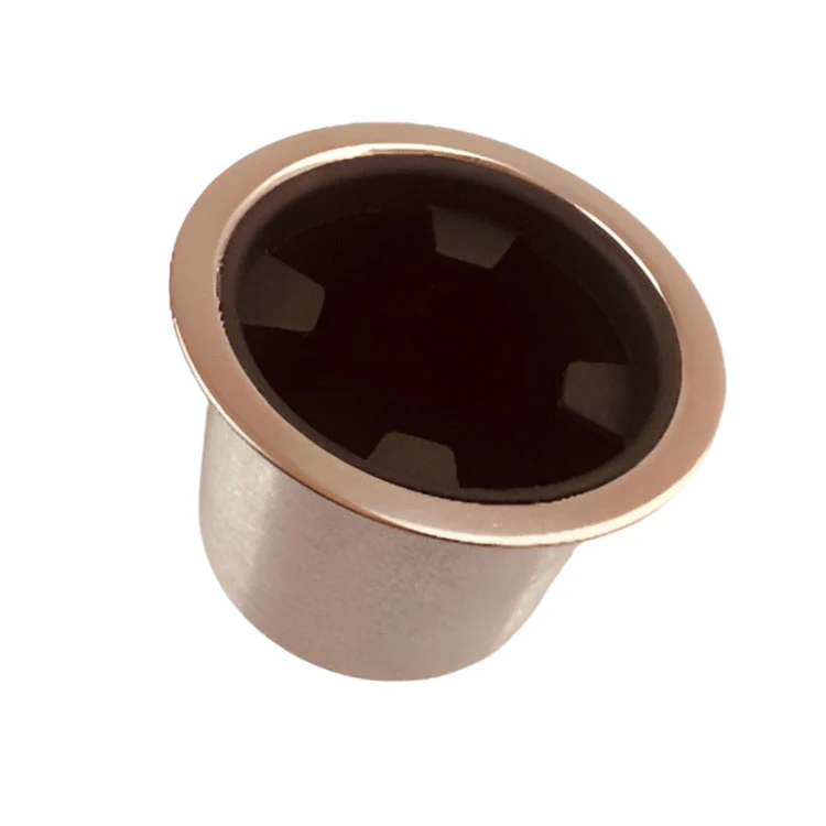 Portavasos de pared recta